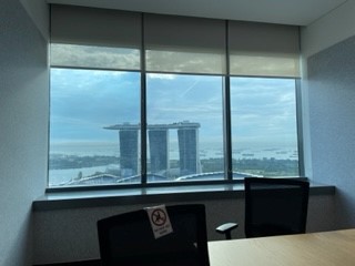 シンガポールの会議室