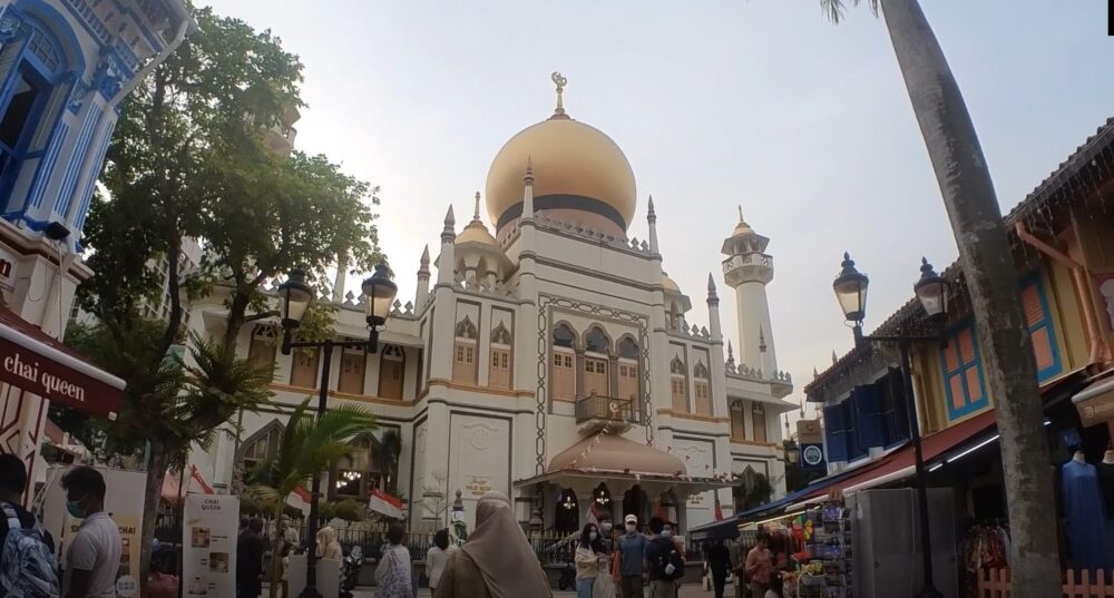 美しいサルタンモスク