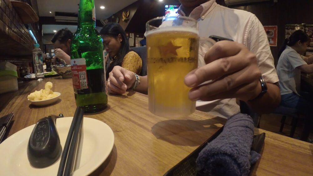越後屋-ジャカルタ-ビール